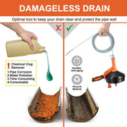 25FT Drain Auger Plumbing Snake