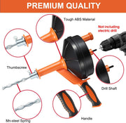 25FT Drain Auger Plumbing Snake